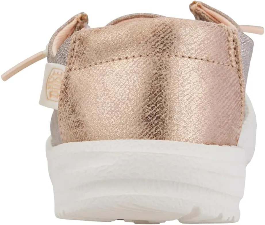 Hey Dude Unisex-Child Wendy Sparkle Kids Loafer