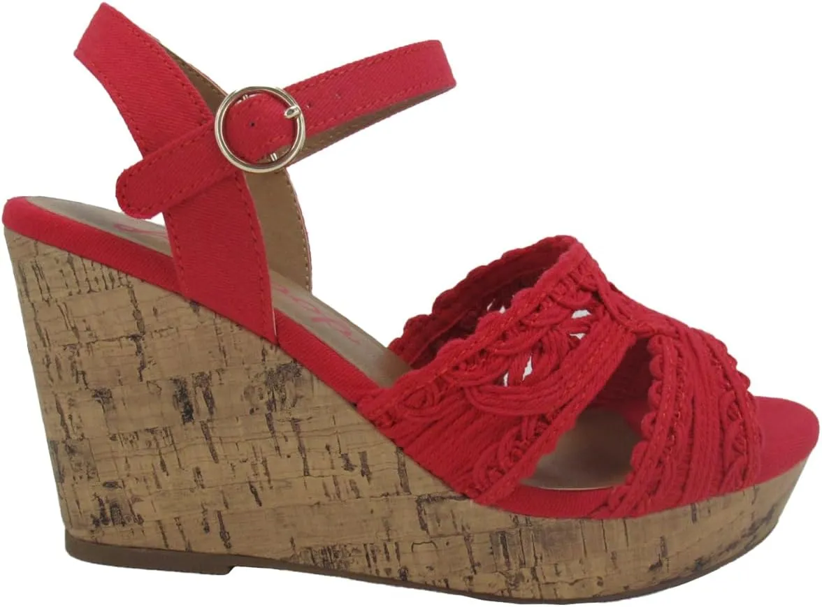 Jellypop Women's Kauai Wedge Sandals