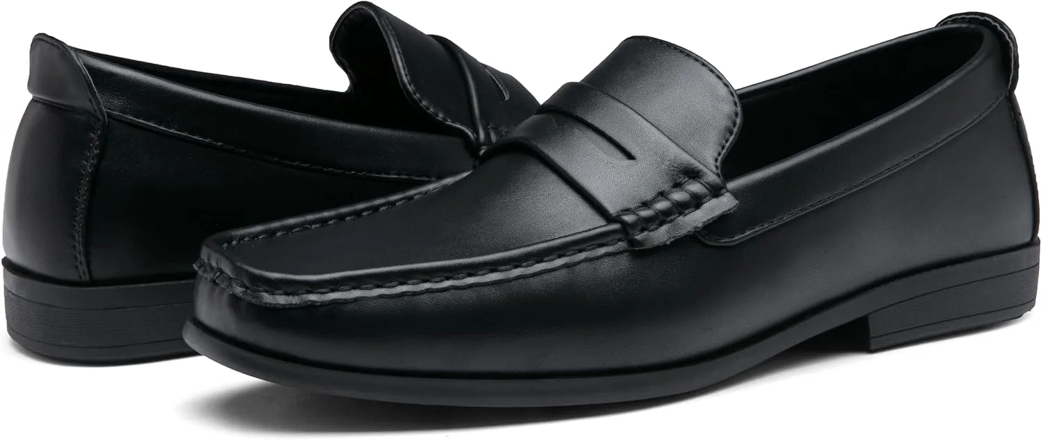 Jousen Men's Loafers Casual Slip On Shoes Soft Penny Loafers for Men Lightweight Driving Boat Shoes