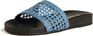 KAANAS Women's Akumal Woven Pool Slide Sandal