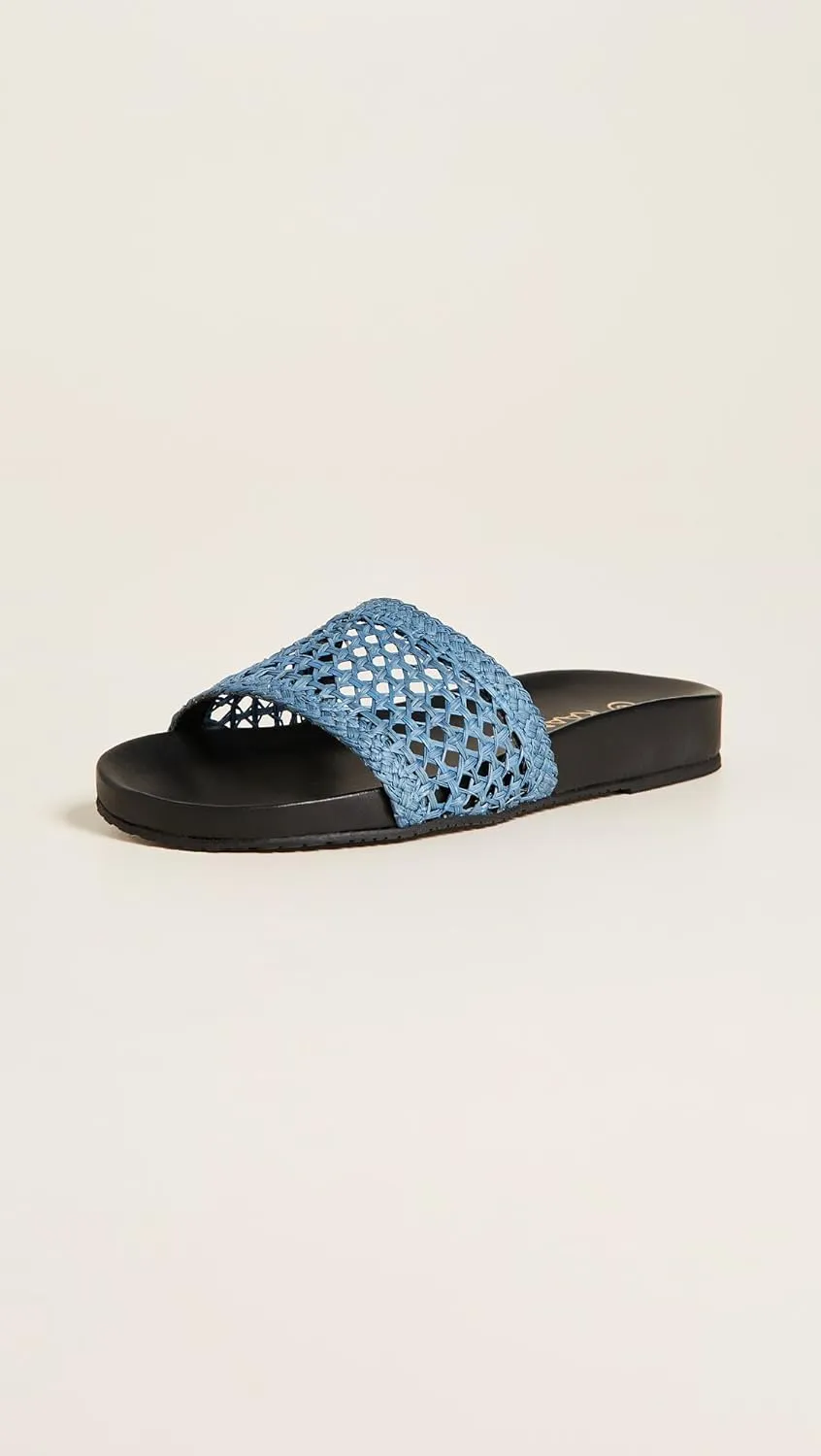 KAANAS Women's Akumal Woven Pool Slide Sandal