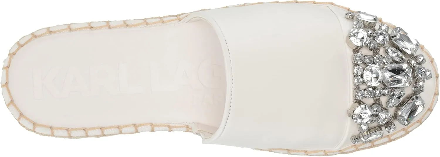 KARL LAGERFELD womens Maxwell Espadrille Platform