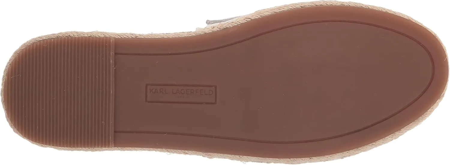 KARL LAGERFELD womens Maxwell Espadrille Platform