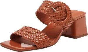 Katy Perry Women's GEMM Woven Block Heel Sandal Slide
