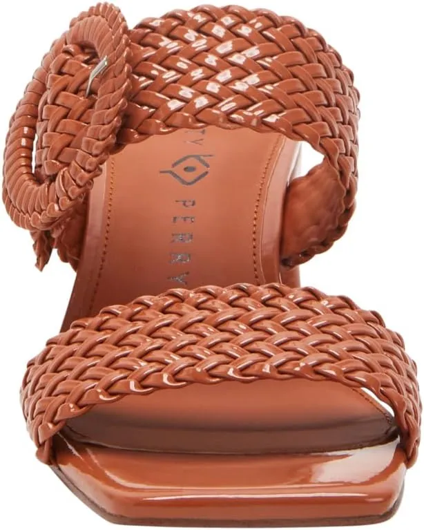 Katy Perry Women's GEMM Woven Block Heel Sandal Slide