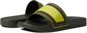 Kenneth Cole Men's Screen Mix Logo Slide Sandal