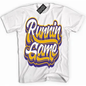 Kobe 8 Protro Lakers Home Sneaker Shirt Running Game Graphic