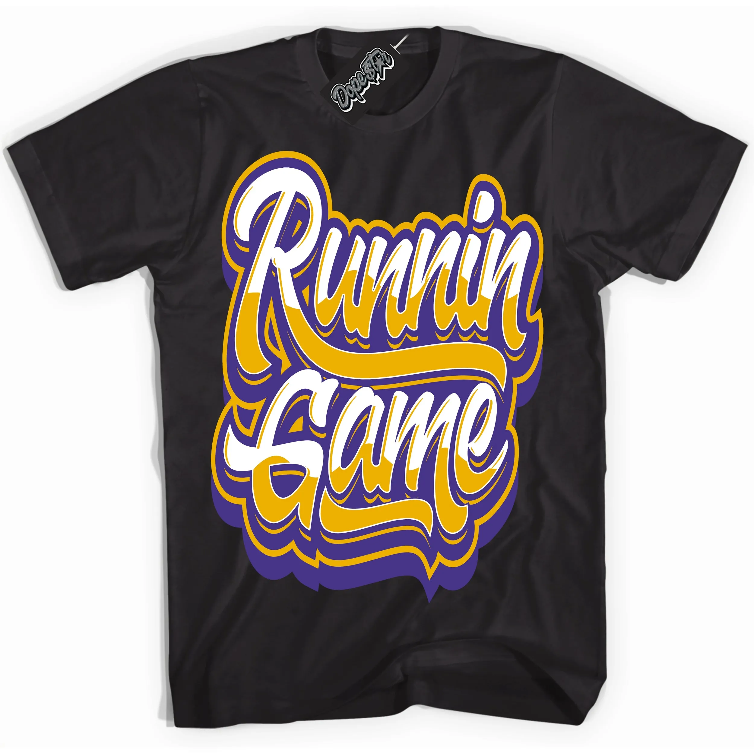 Kobe 8 Protro Lakers Home Sneaker Shirt Running Game Graphic