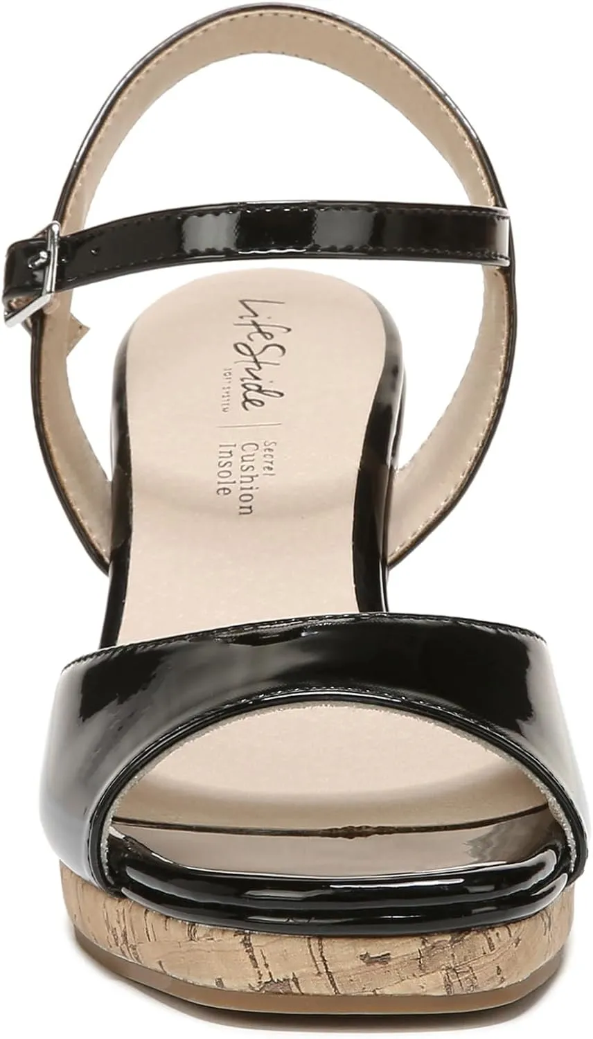 Lifestride Women's Island Time Strappy Wedge Sandal