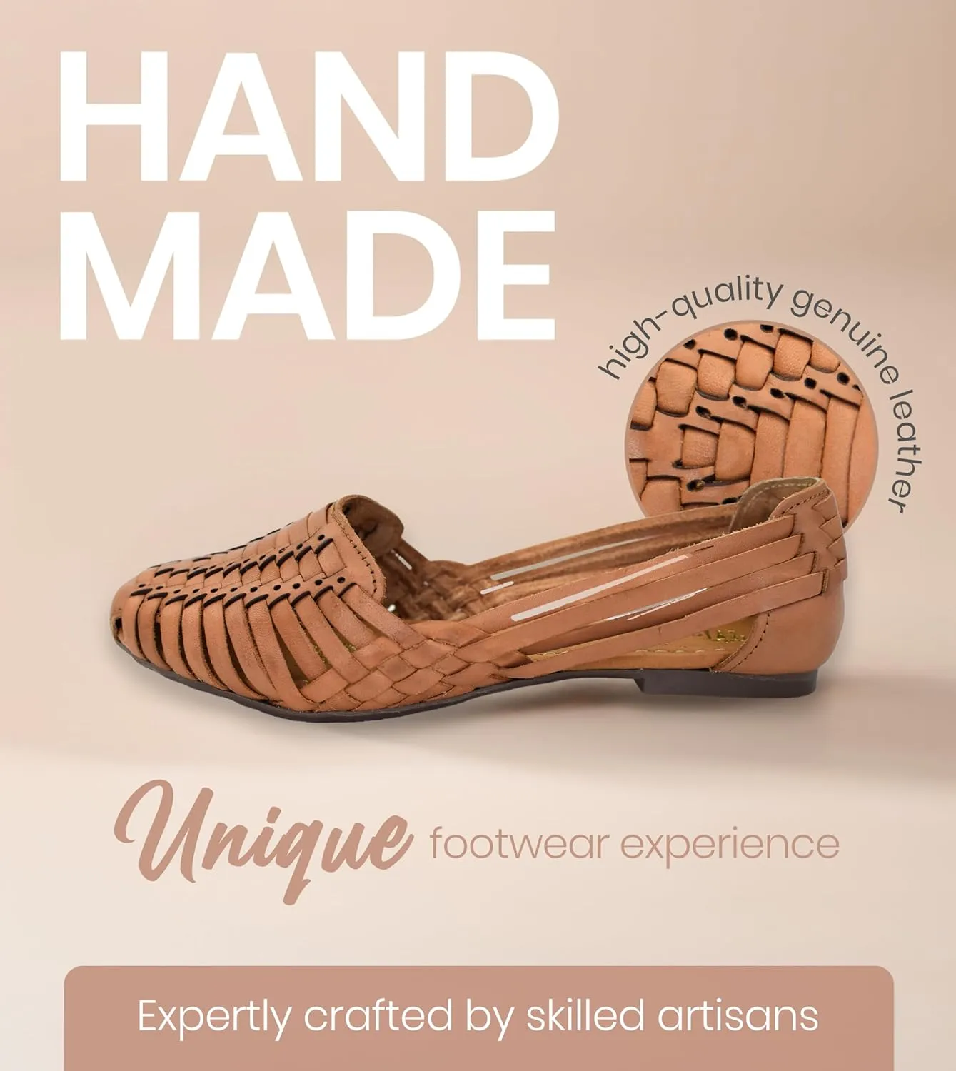 Macarena Collection Womens Shoes Leather Sandals for Women | Huarache Handmade Mexican Sandals | Comfortable & Stylish Womens Sandals 2167