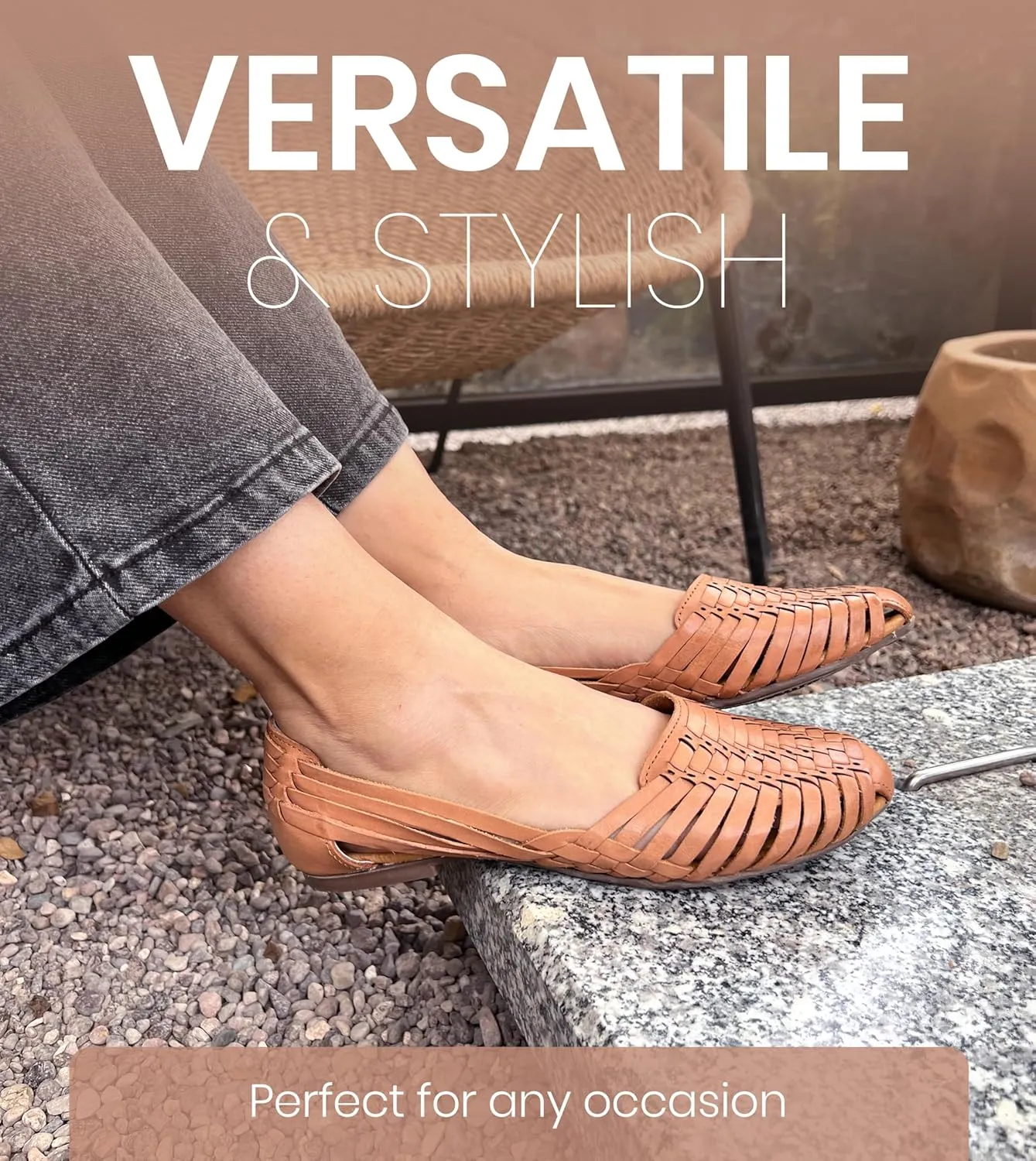 Macarena Collection Womens Shoes Leather Sandals for Women | Huarache Handmade Mexican Sandals | Comfortable & Stylish Womens Sandals 2167