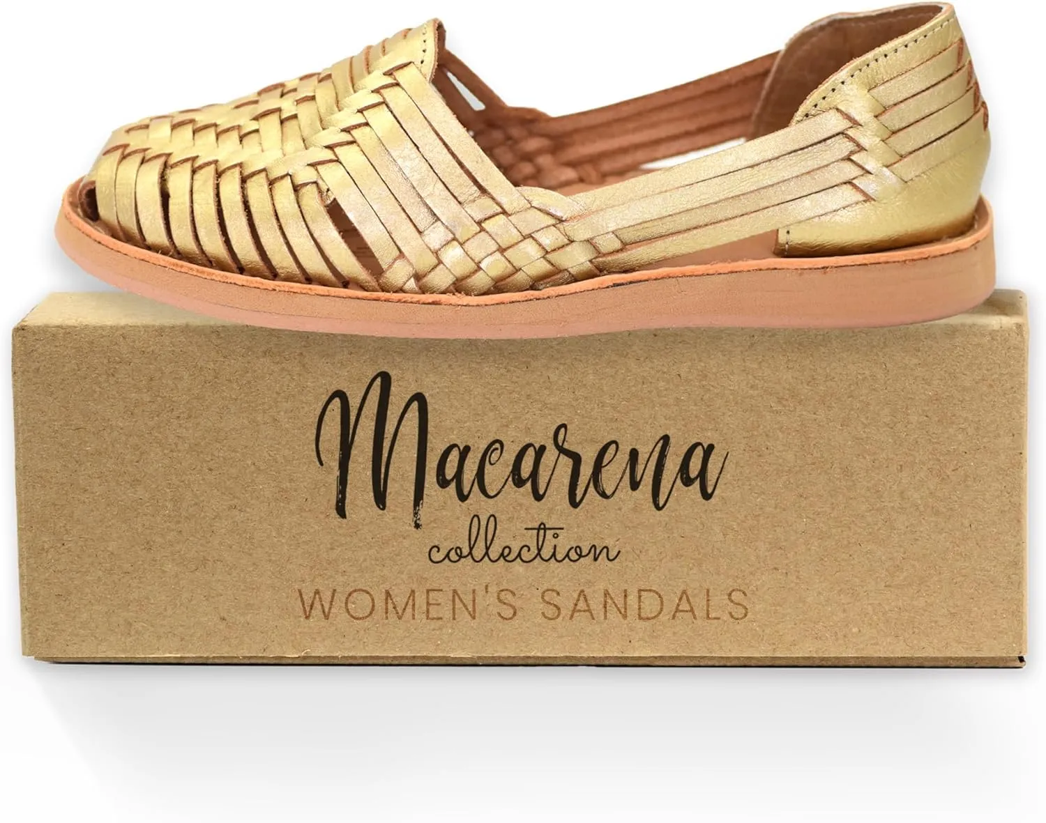 Macarena Collection Womens Shoes Leather Sandals for Women | Huarache Handmade Mexican Sandals | Comfortable & Stylish Womens Sandals 4150