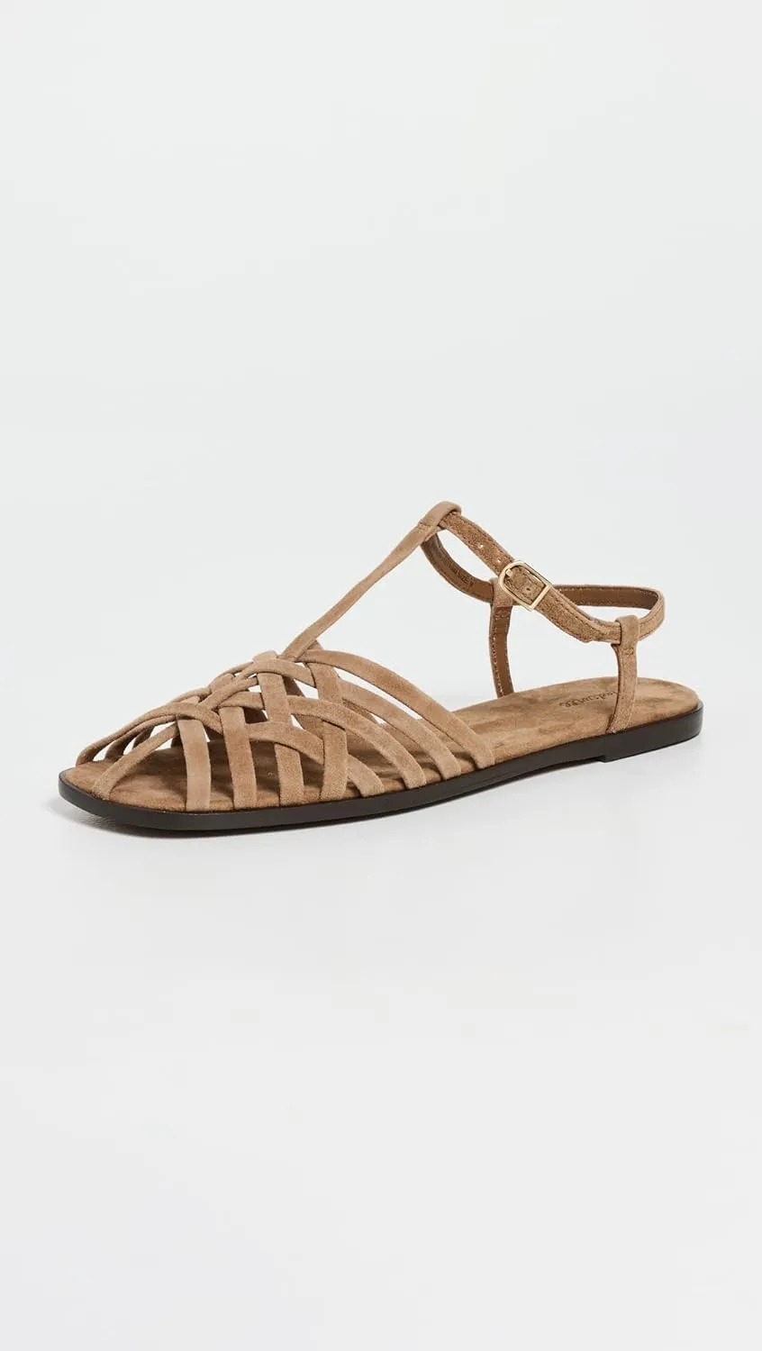 Madewell Women's The Milano Fisherman Sandals in Suede