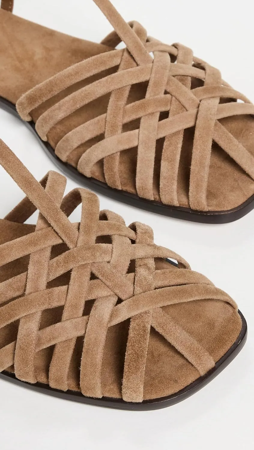 Madewell Women's The Milano Fisherman Sandals in Suede