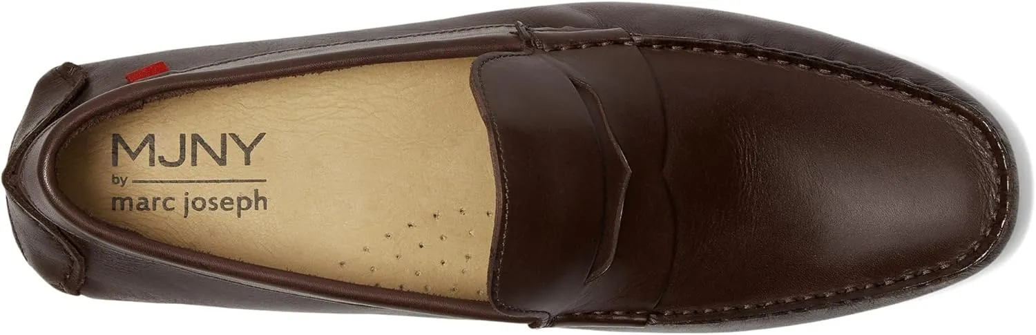 Marc Joseph New York Mens Loafers Casual Slip On Shoes Leather Penny Loafers for Men