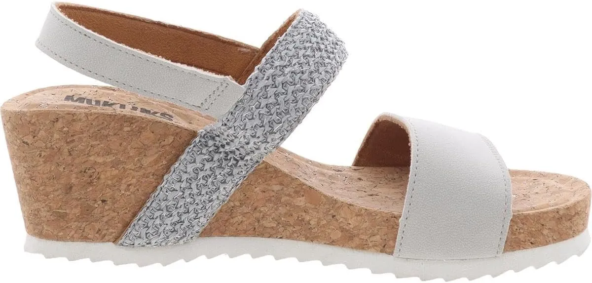 MUK LUKS Women's Wendy Wedge Sandal