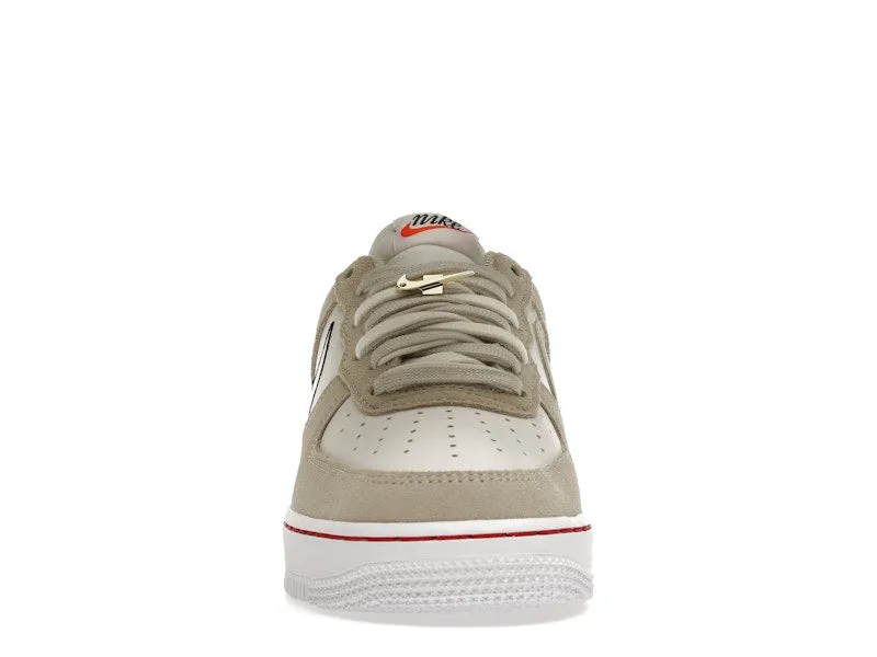 Nike Air Force 1 Low First Use Light Sail Red