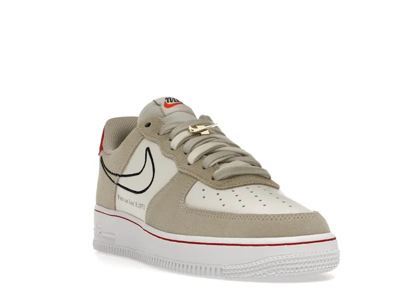 Nike Air Force 1 Low First Use Light Sail Red