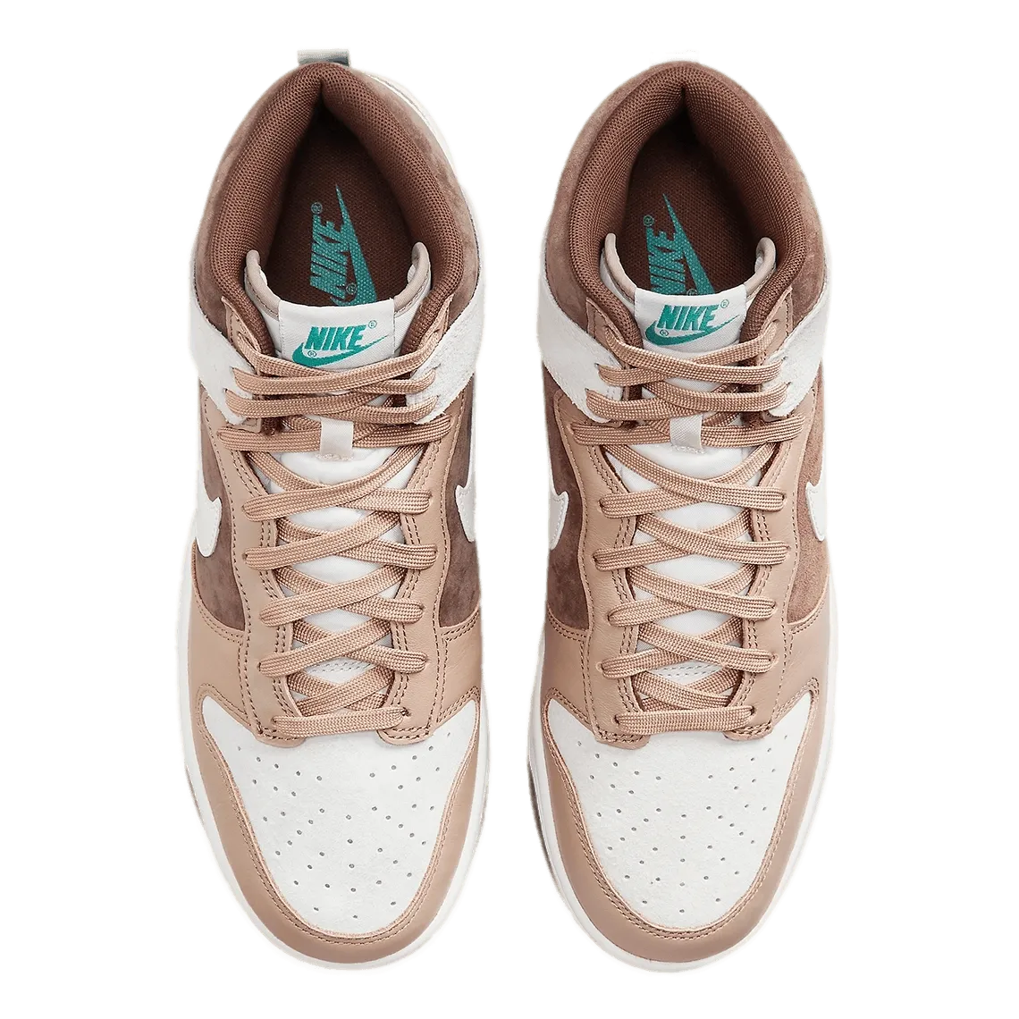 Nike Dunk High Light Chocolate