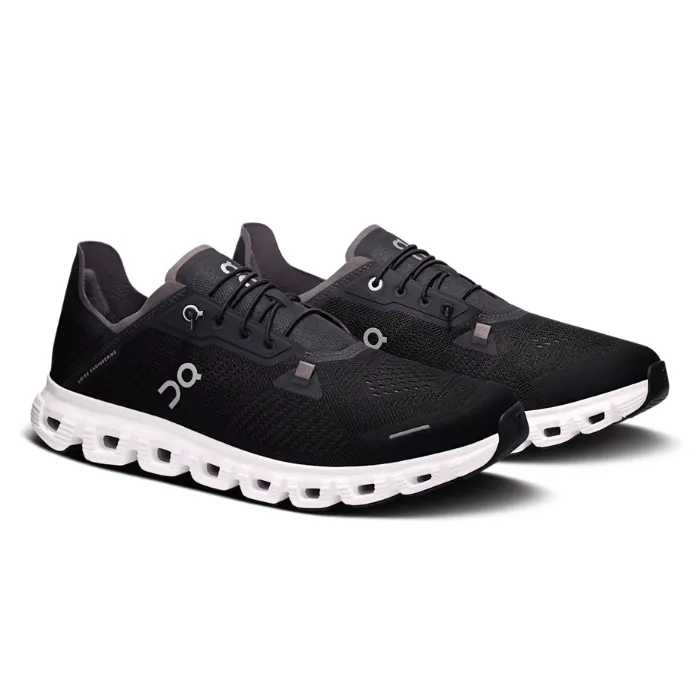 On Running Cloud 6 Coast Black White