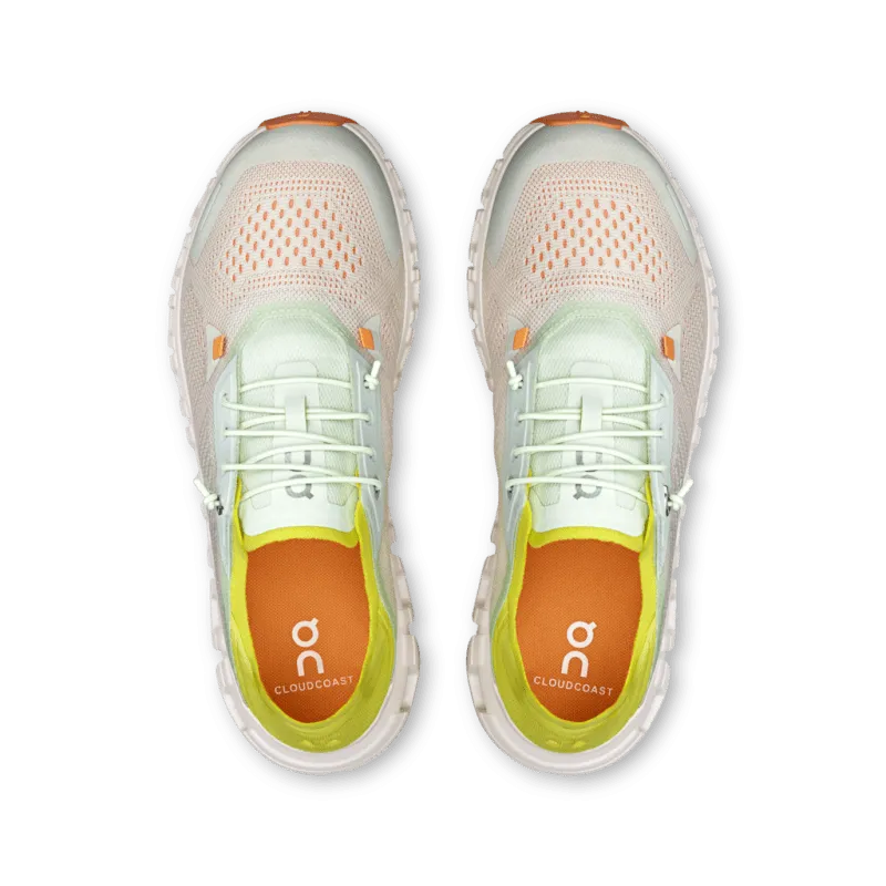 On Women's Cloud 6 Coast - Aloe/Limelight