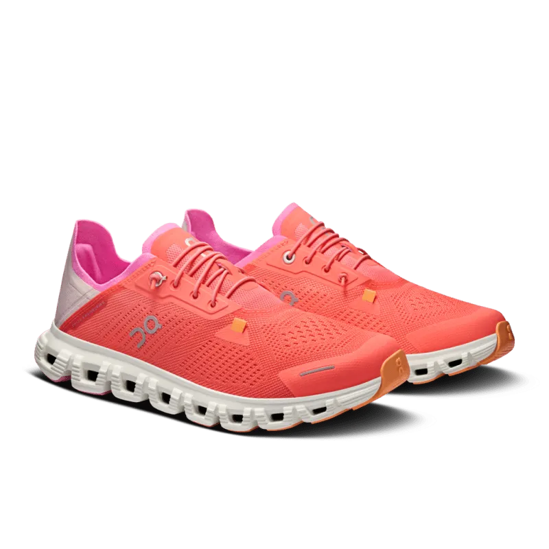 On Women's Cloud 6 Coast - Salmon/Pearl