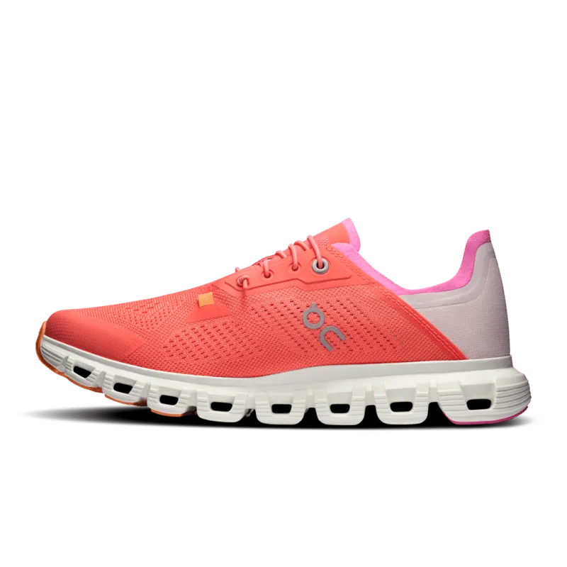 On Women's Cloud 6 Coast - Salmon/Pearl