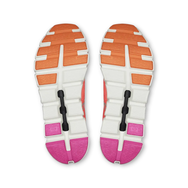 On Women's Cloud 6 Coast - Salmon/Pearl