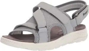 Propet Womens Travelactiv Sport Sling Back Strappy Casual Sandals Casual Low Heel 1-2" - Blue