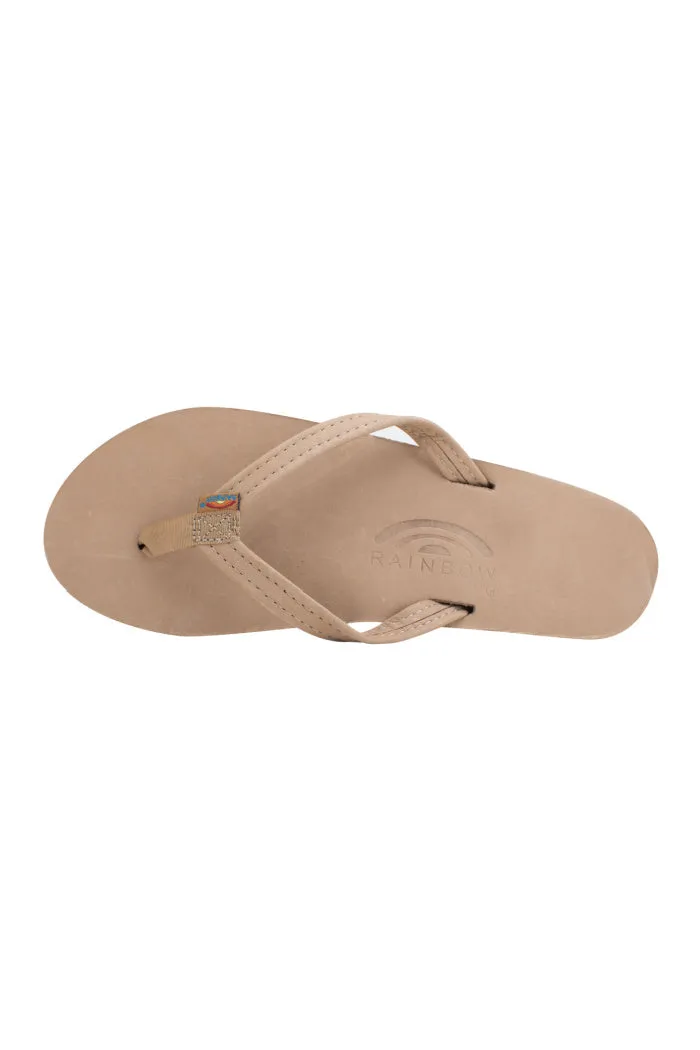 Rainbow Women's Single Layer Premier Leather with Arch Support