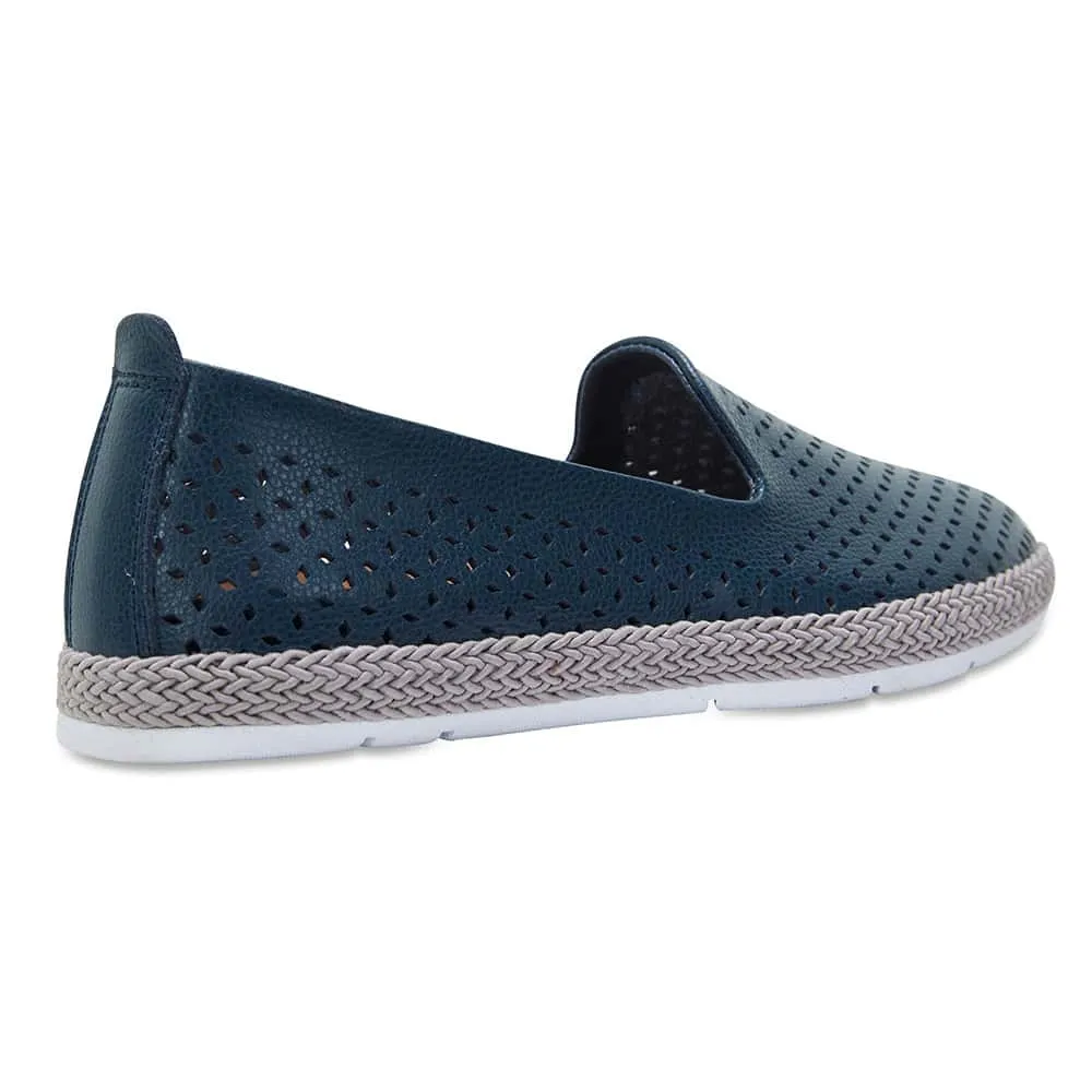 Ricky Loafer in Navy Leather