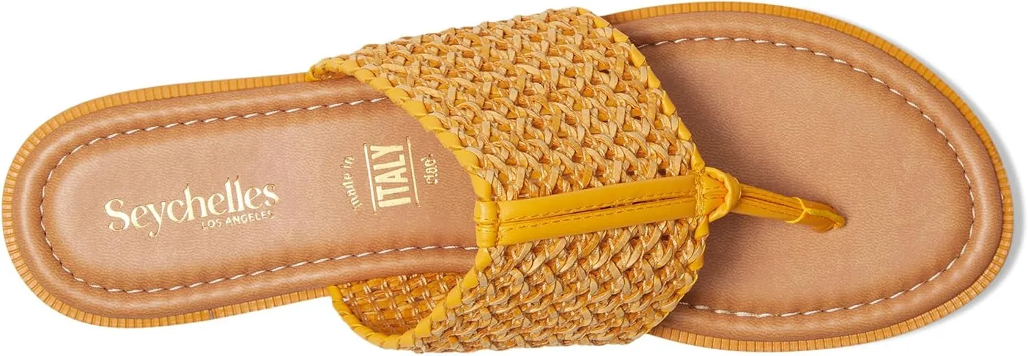 Seychelles Women's Florence Raffia Sandal Flat
