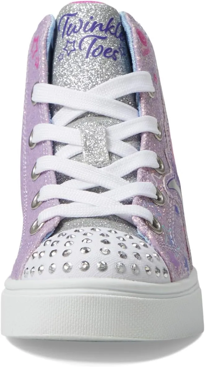 Skechers Girl's Twinkle Sparks-Galaxy Glitz Sneaker