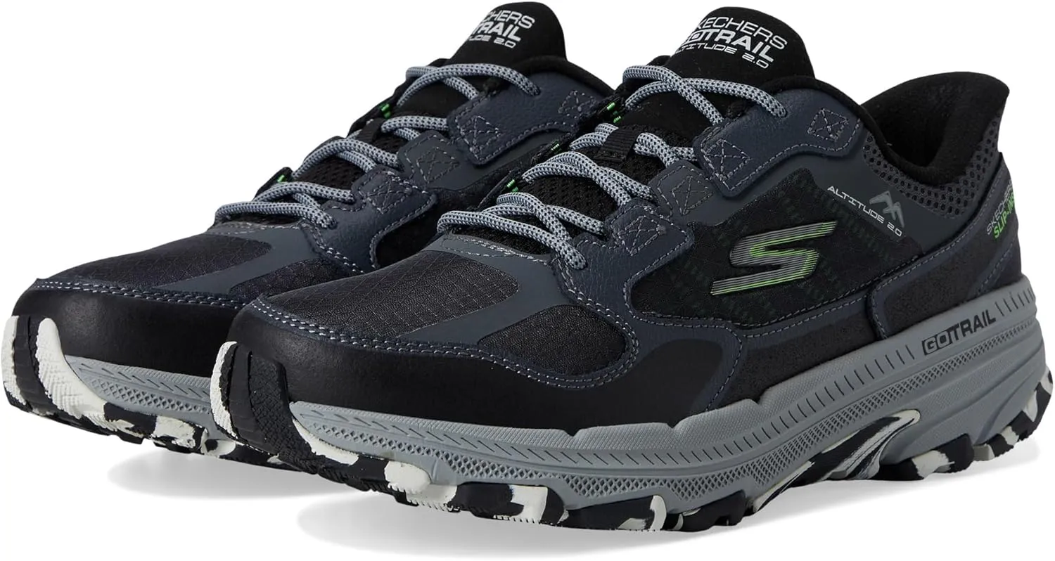 Skechers Men's Hands Free Slip-ins Go Run Trail Altitude 2.0-Rocky Hill Sneaker