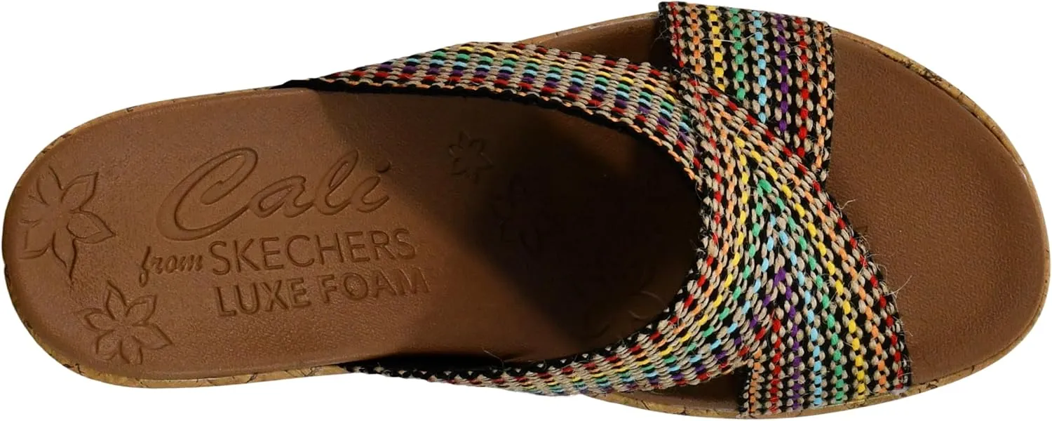 Skechers Women's Beverlee-Delighted Wedge Sandal