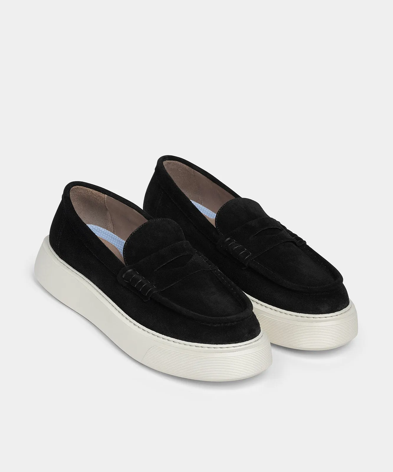The Loafer Black Suede