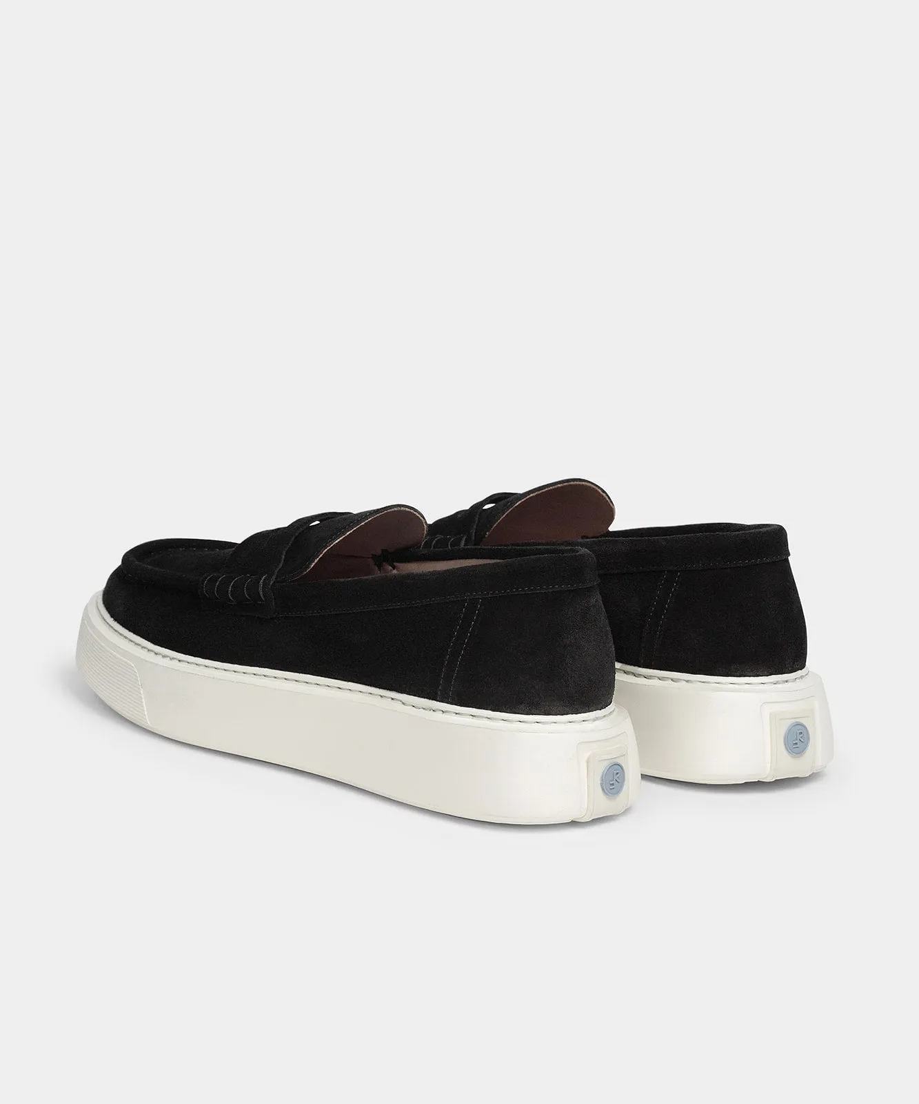 The Loafer Black Suede