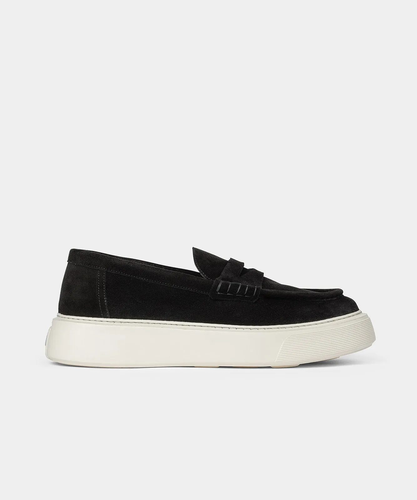 The Loafer Black Suede