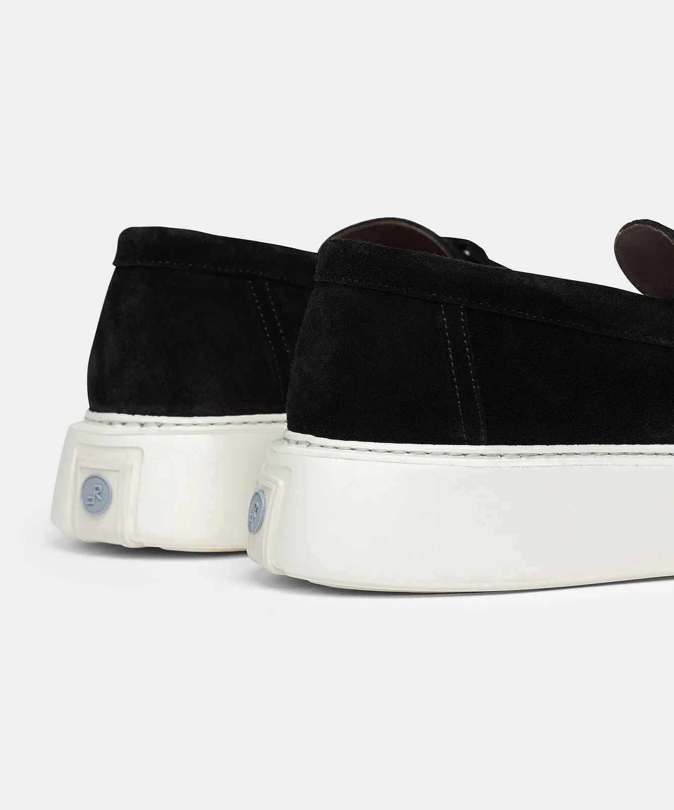 The Loafer Black Suede