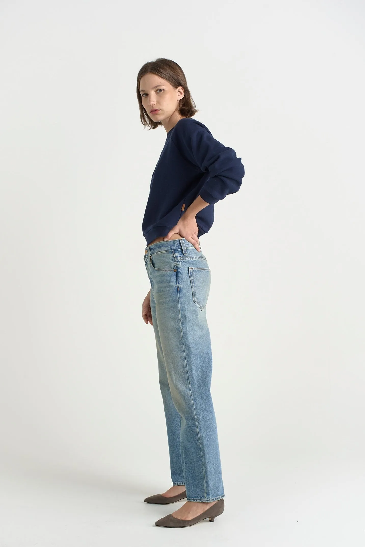 The Slouch in Worn Indigo