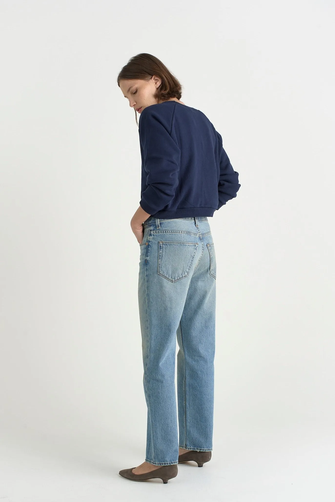The Slouch in Worn Indigo