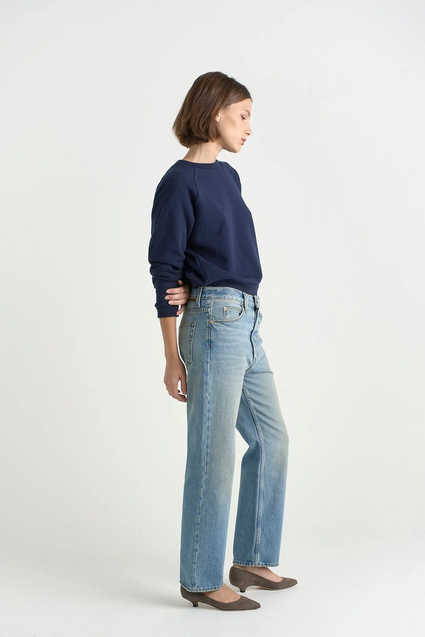 The Slouch in Worn Indigo
