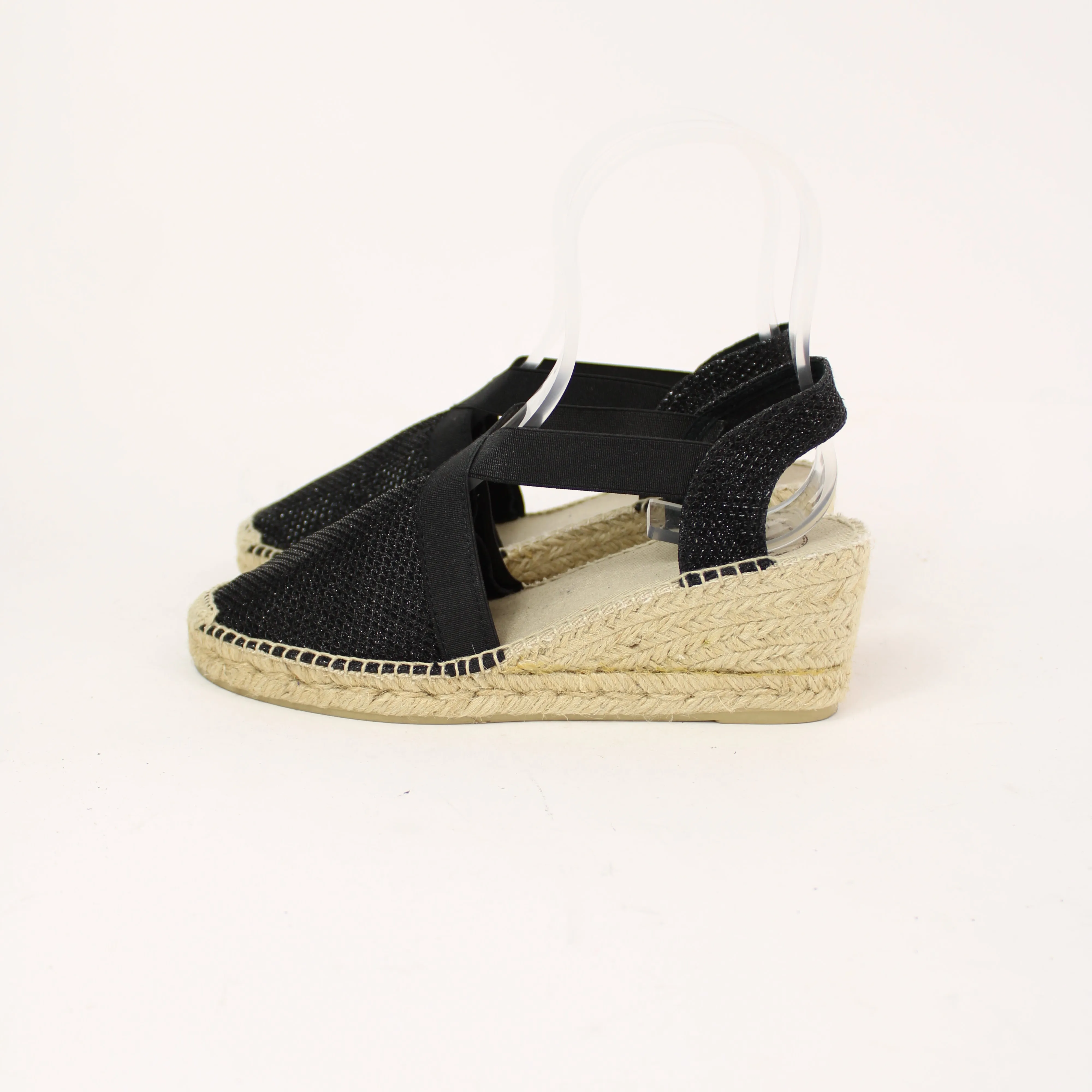 Toni Pons Black Espadrille Wedges
