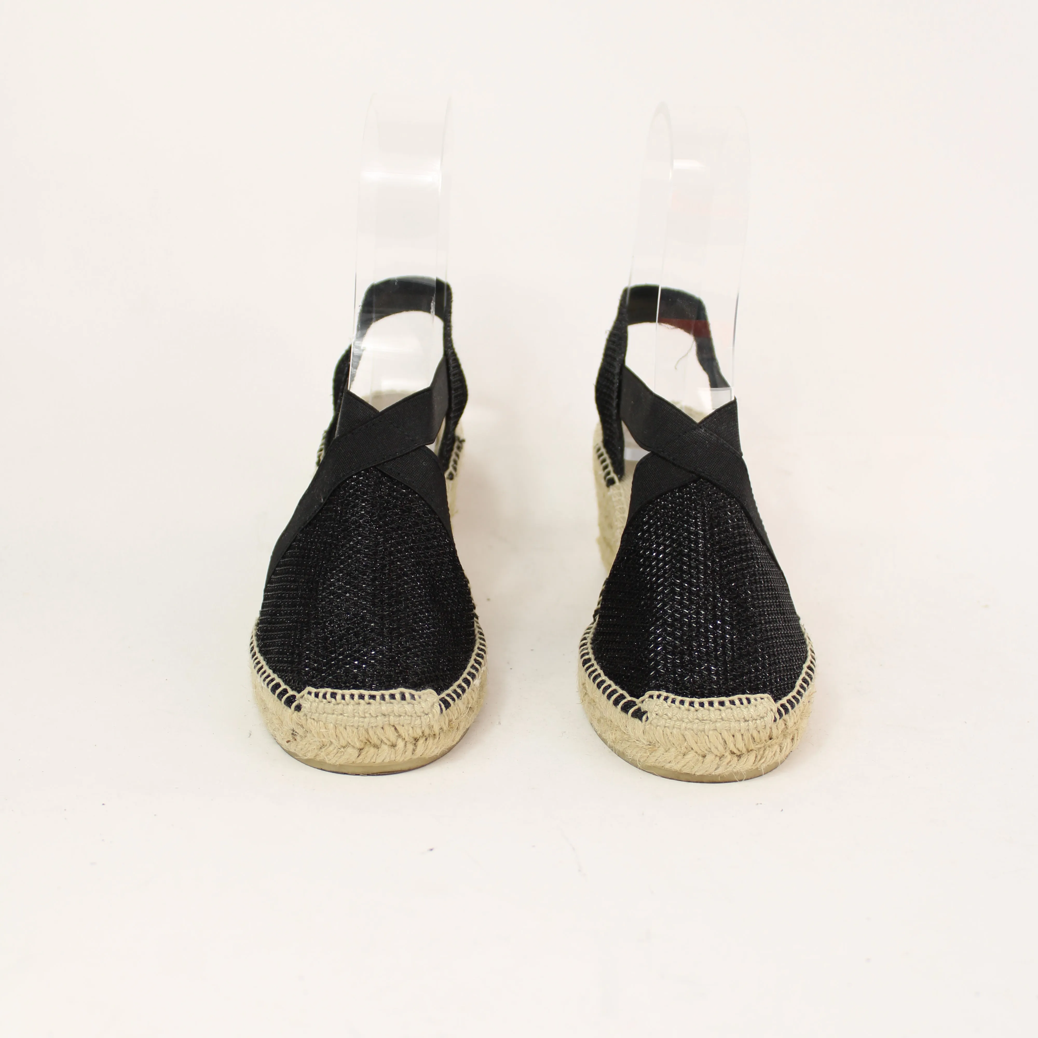 Toni Pons Black Espadrille Wedges