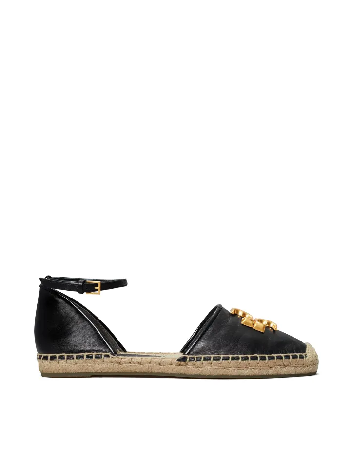 Tory Burch Eleanor D'Orsay Espadrille Black
