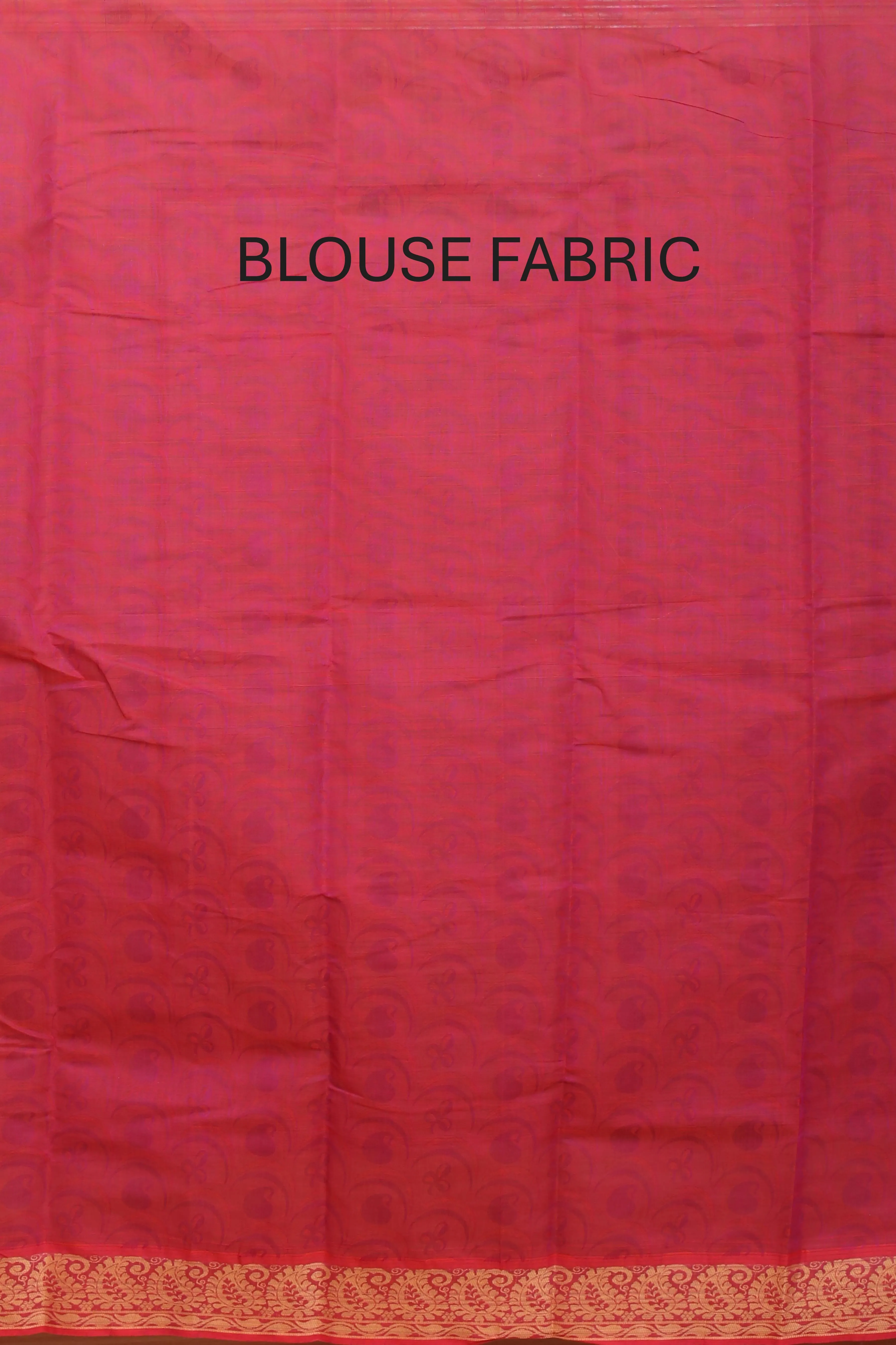Trackable Magenta Connected Cotton Pure Saree Coimbatore