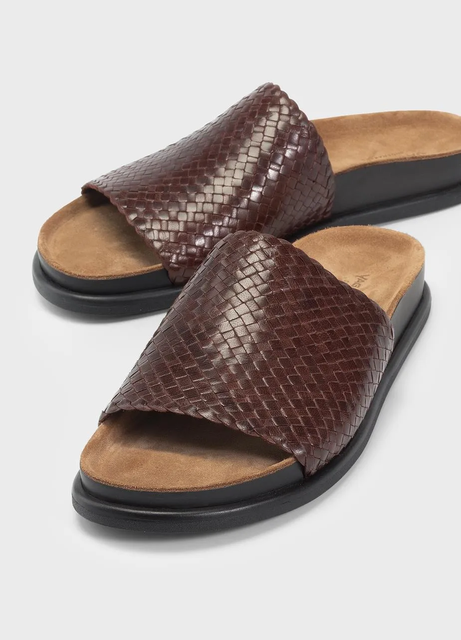 VAGABOND EFFIE WOVEN SLIDES