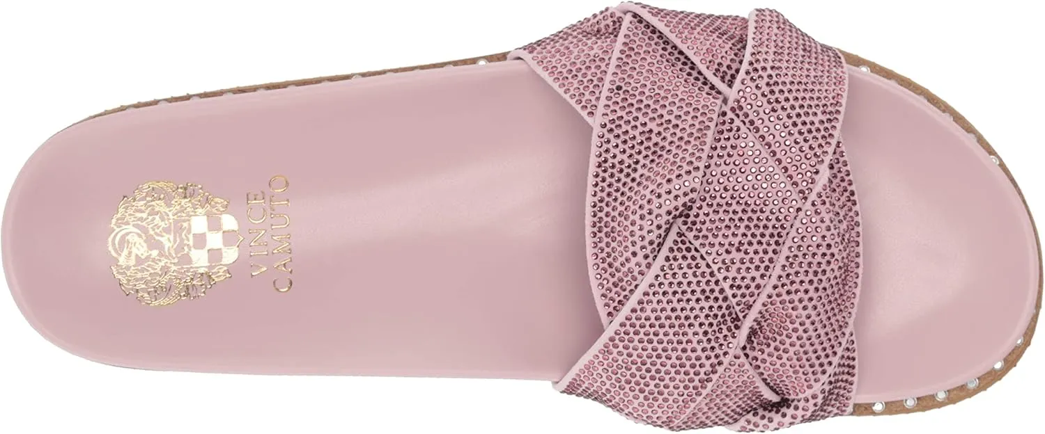 Vince Camuto Women's Kevind Woven Flat Sandal Slide