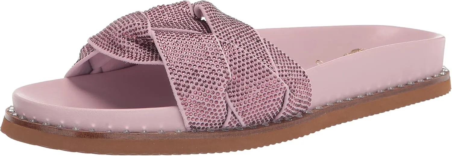 Vince Camuto Women's Kevind Woven Flat Sandal Slide