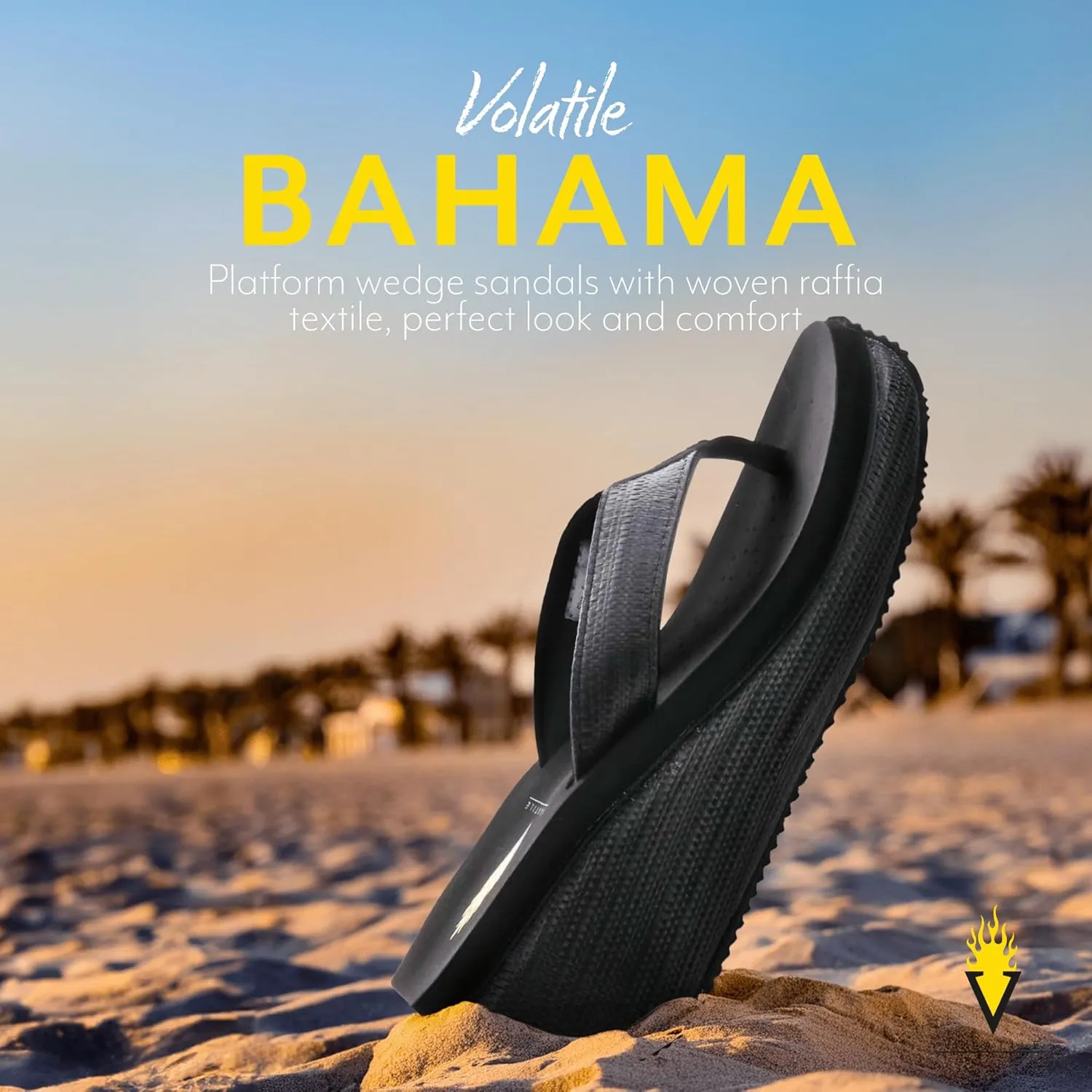 VOLATILE Women's Bahama Wedge Sandal